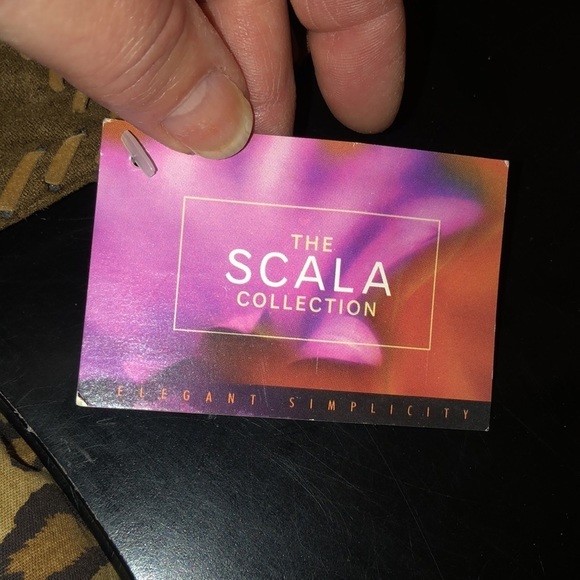 Scala brown suede bucket hat whipstitch stitching,milk chocolate color NWT - Picture 3 of 10